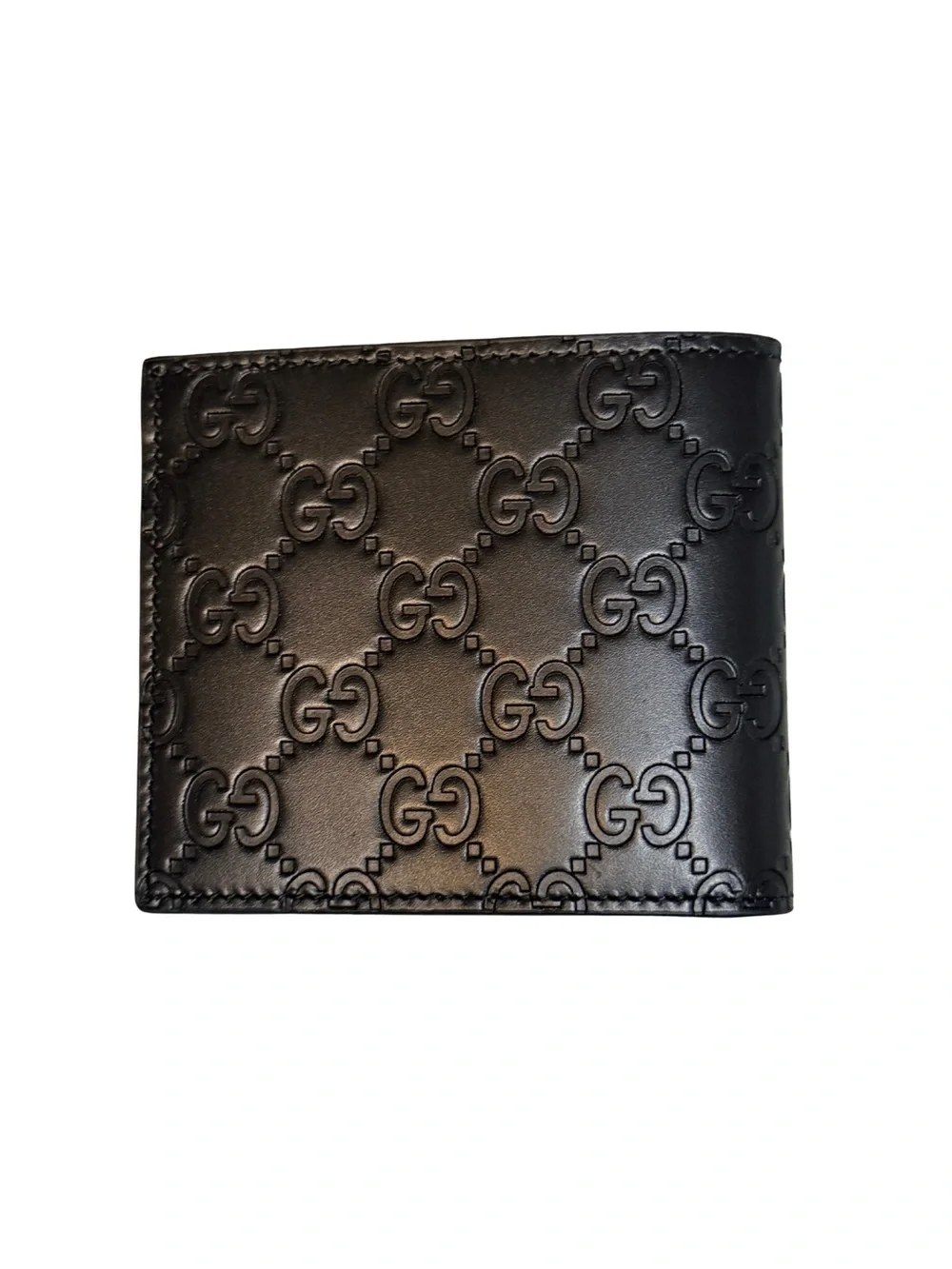 GUCCI GG Emblem bi-fold wallet